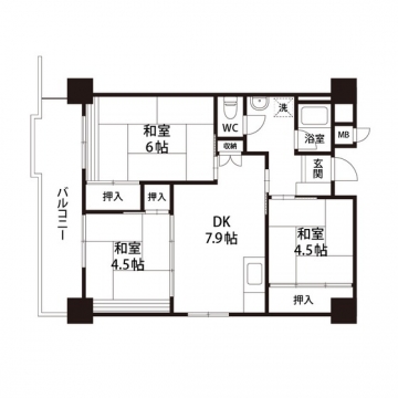 仙台宮城野団地2号棟