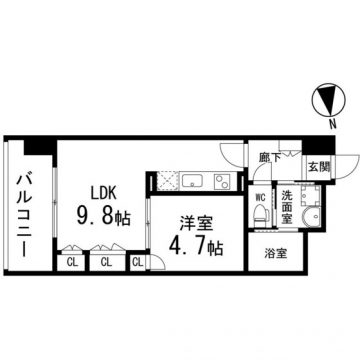 ディークレスト太子堂駅前　East